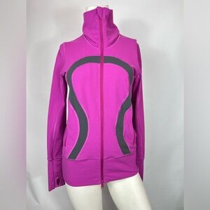 Lululemon Magenta Fitted Sweater